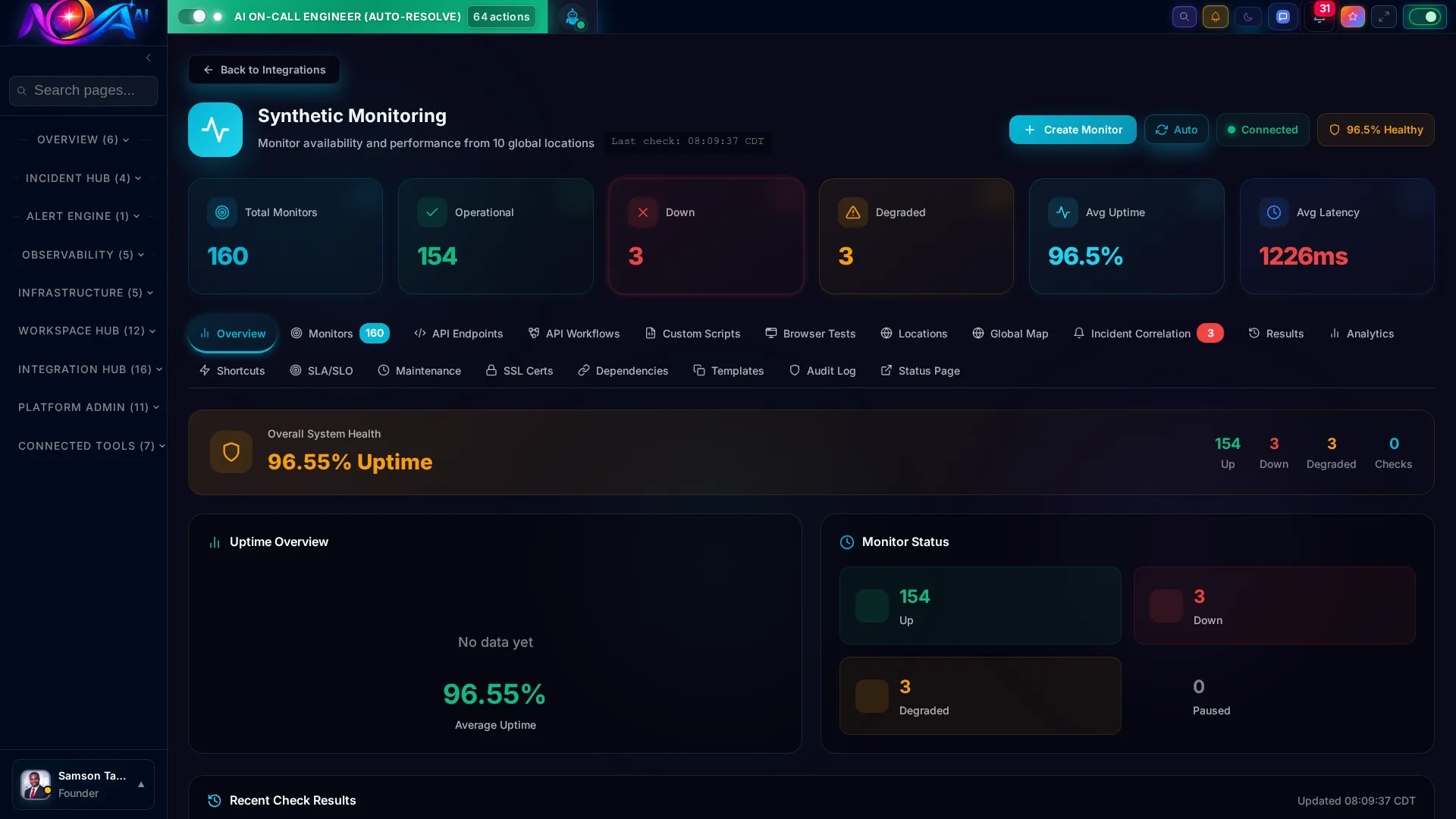 Multi-step user flows