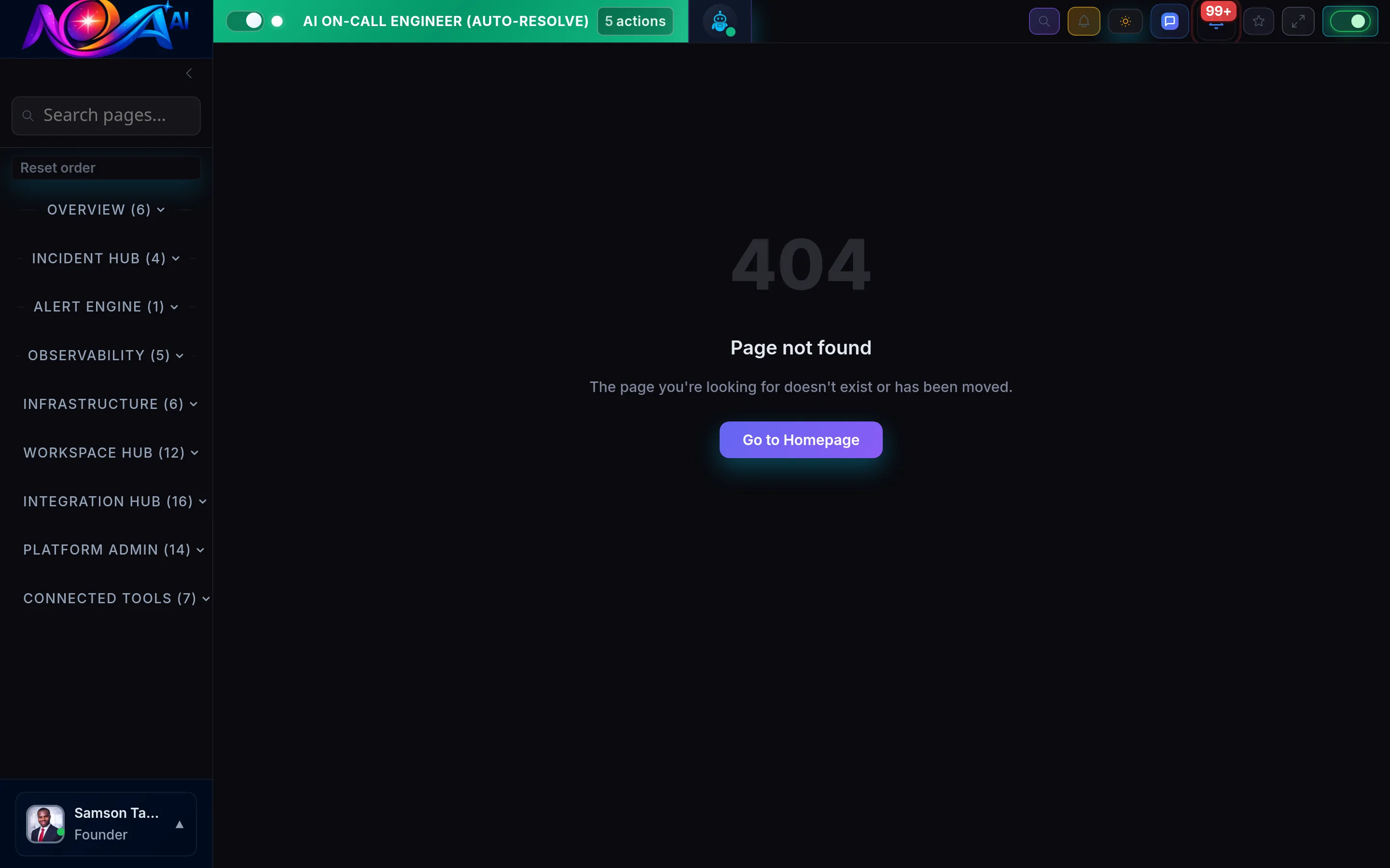 Nova AI Metrics and Dashboards